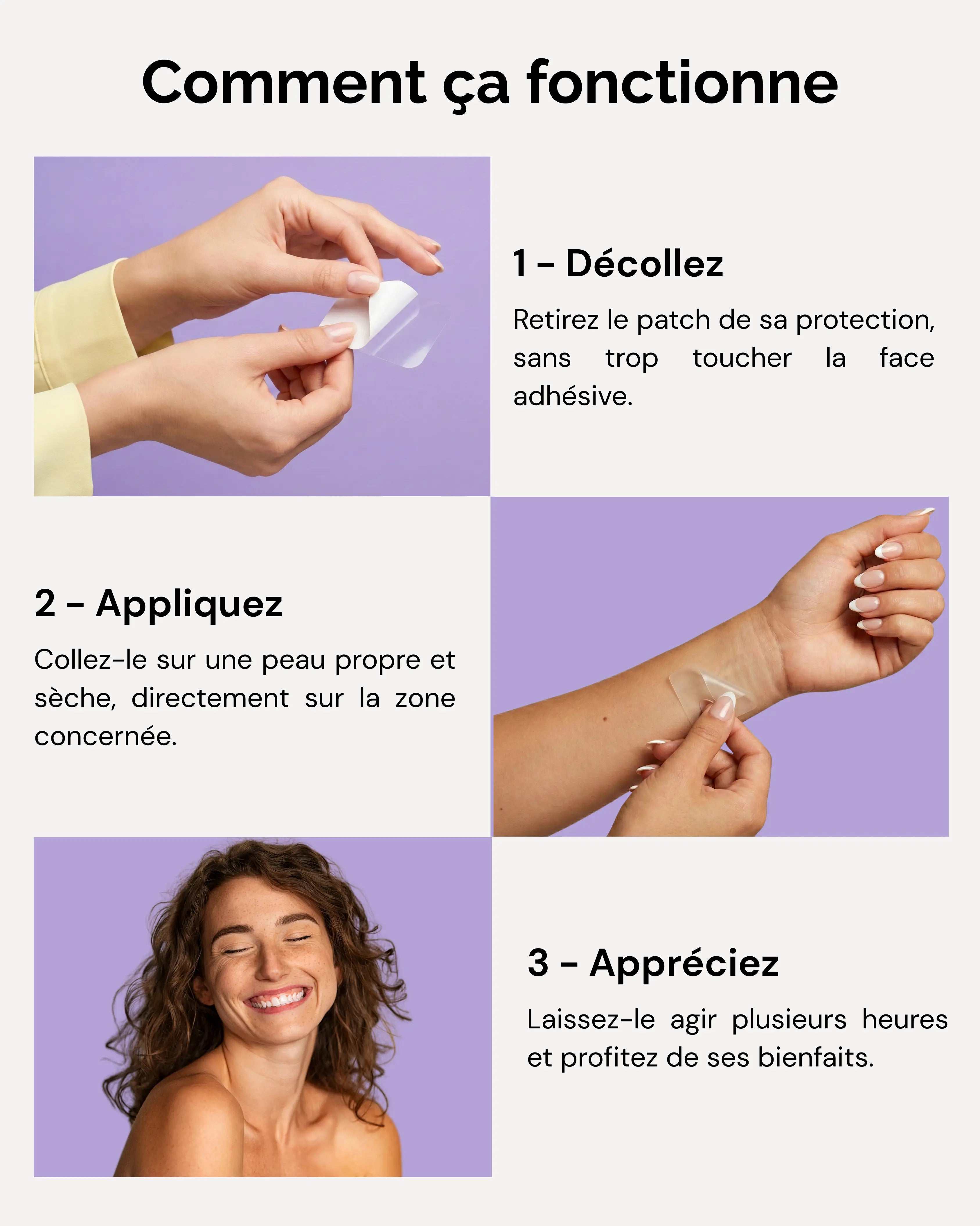 PATCH ANTI-DOULEUR - EN PRÉCOMMANDE